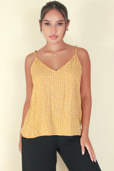 Jeans Warehouse Hawaii - TANK PRINT WOVEN CASUAL TOPS - EXTRA HELP TOP | By ULTIMATE OFFPRICE