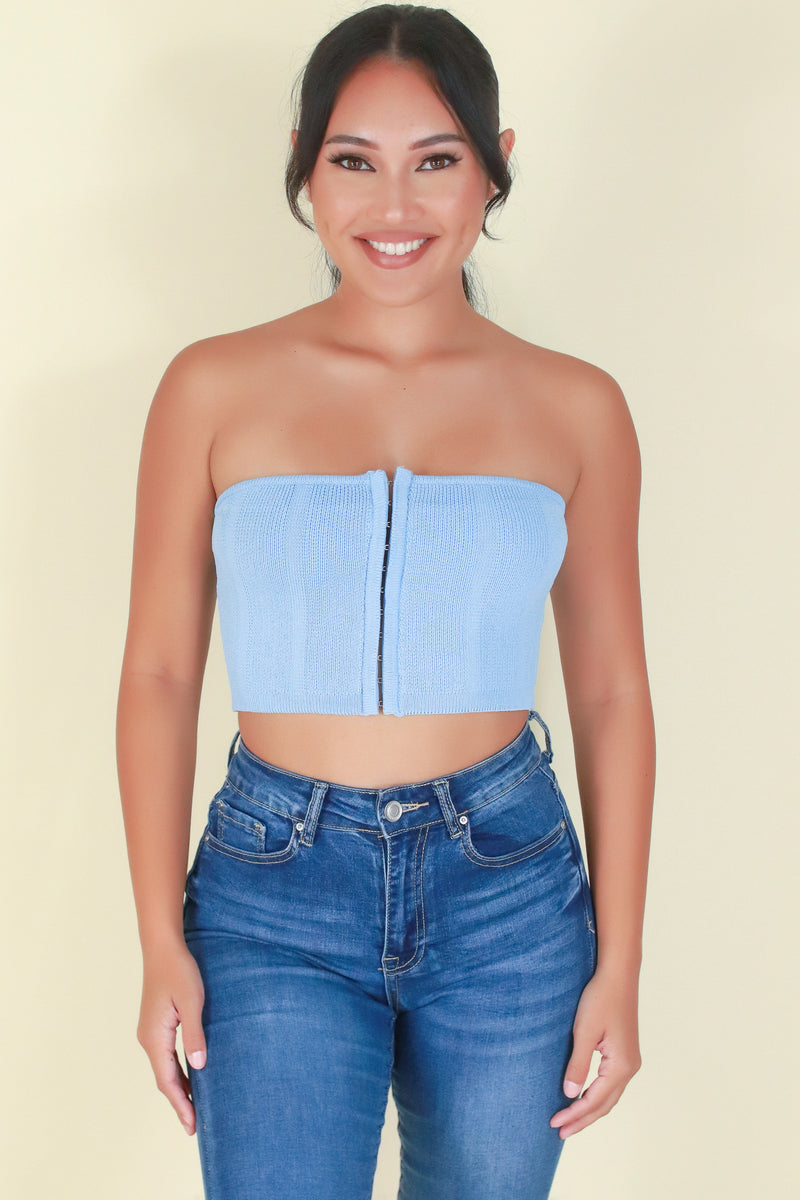 Jeans Warehouse Hawaii - TANK SOLID WOVEN CASUAL TOPS - REALIZE IT NOW CROP TOP | By LELIS