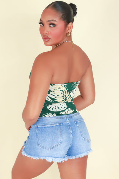 Jeans Warehouse Hawaii - SL PRINT - TURN YOU DOWN CROP TOP | By PAPERMOON/ B_ENVIED
