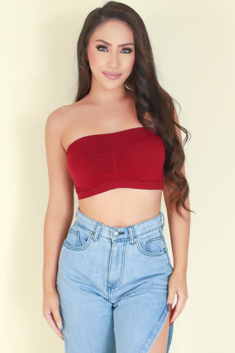 Jeans Warehouse Hawaii - TANK/TUBE SOLID BASIC - EVERYDAY BASIC BANDEAU | By K. LEE
