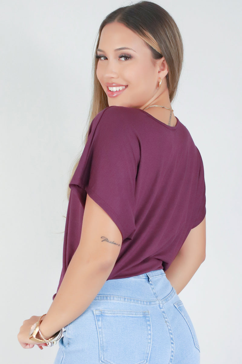 Jeans Warehouse Hawaii - SOLID DOLMAN TOPS - AT IT AGAIN TOP | By ADARA