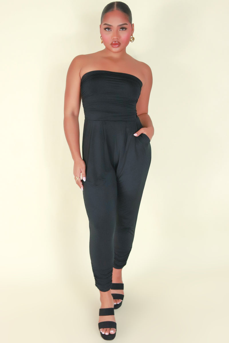 Jeans Warehouse Hawaii - SOLID CASUAL JUMPSUITS - REWIND JUMPSUIT | By HEART & HIPS