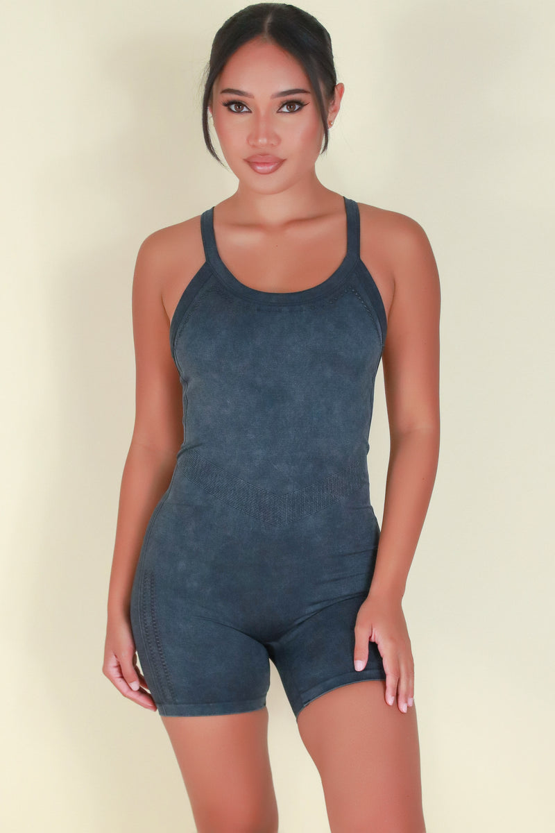 Jeans Warehouse Hawaii - SOLID CASUAL ROMPERS - DON&