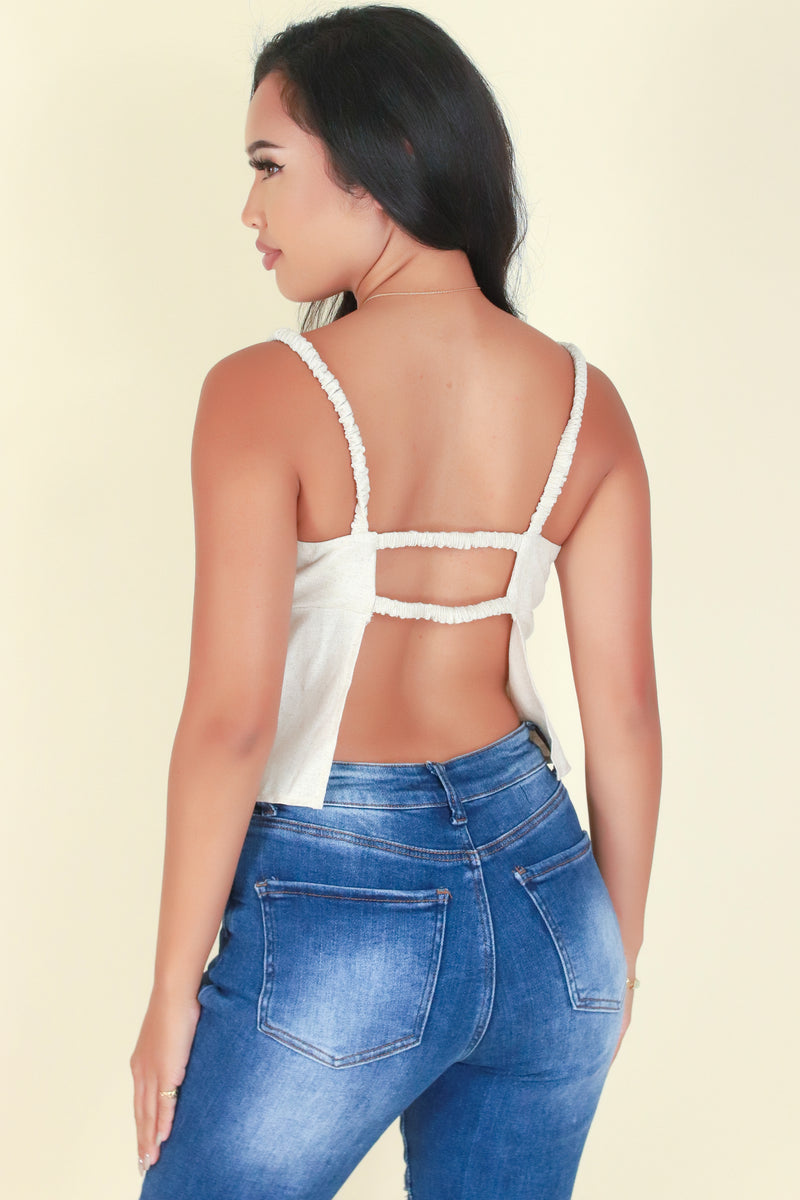 Jeans Warehouse Hawaii - TANK SOLID WOVEN CASUAL TOPS - DRAMA FREE TOP | By LUZ