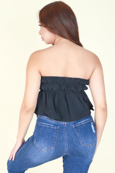 Jeans Warehouse Hawaii - TANK SOLID WOVEN DRESSY TOPS - NEXT PLEASE TOP | By BETTER BE
