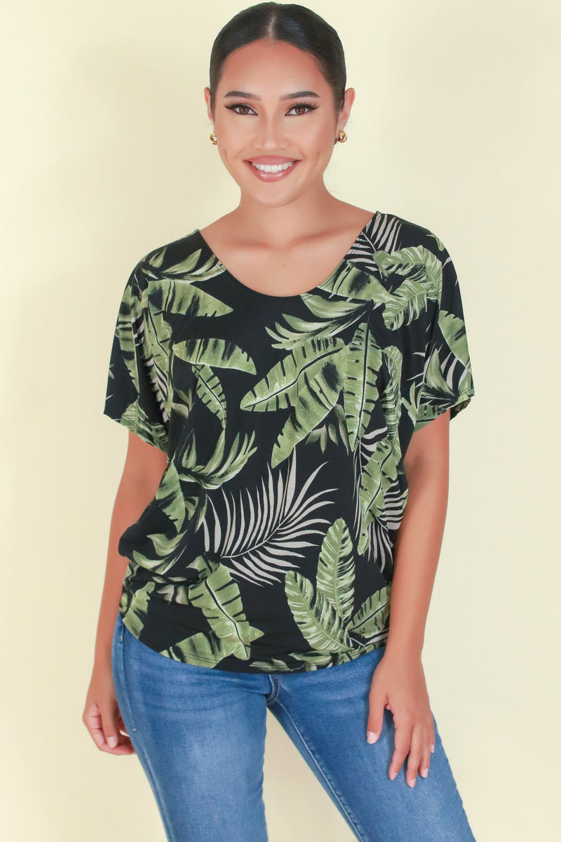 Jeans Warehouse Hawaii - SS PRINT - LET IT BE TOP | By PAPERMOON/ B_ENVIED