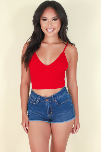 Jeans Warehouse Hawaii - TANK/TUBE SOLID BASIC - THE BEST CROP TOP | By CRESCITA APPAREL/SHINE I
