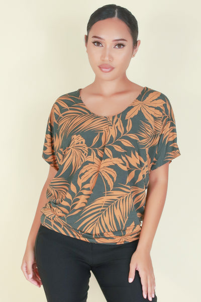 Jeans Warehouse Hawaii - SS PRINT - FOCUS ON YOU DOLMAN TOP | By PAPERMOON/ B_ENVIED
