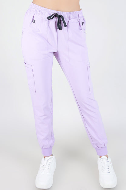 Jeans Warehouse Hawaii - JUNIOR SCRUB BOTTOMS - BE PATIENT WITH ME SCRUB JOGGERS | By MEDGEAR