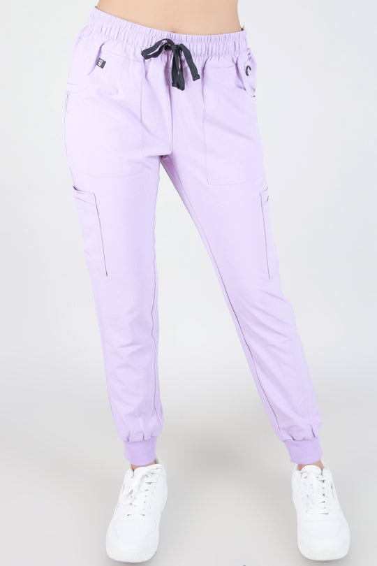 BE PATIENT WITH ME SCRUB JOGGERS