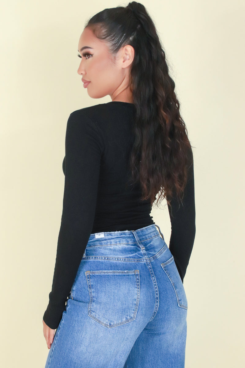 Jeans Warehouse Hawaii - Bodysuits - HOPE FOR THE BEST BODYSUIT | By CRESCITA APPAREL/SHINE I