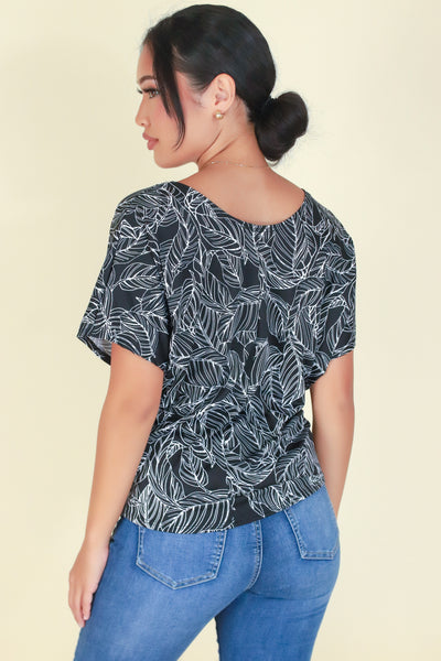 Jeans Warehouse Hawaii - SS PRINT - ENOUGH TOP | By PAPERMOON/ B_ENVIED