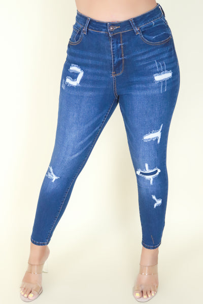 Jeans Warehouse Hawaii - PLUS Denim Jeans - FEEL THE VIBES JEANS | By WAX JEAN