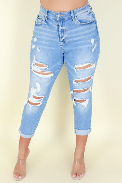 Jeans Warehouse Hawaii - PLUS Denim Jeans - CURVES TIGHT JEANS | By WAX JEAN