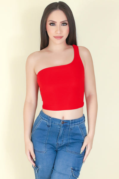Jeans Warehouse Hawaii - SL CASUAL SOLID - FLIRT CROP TOP | By BETTER BE