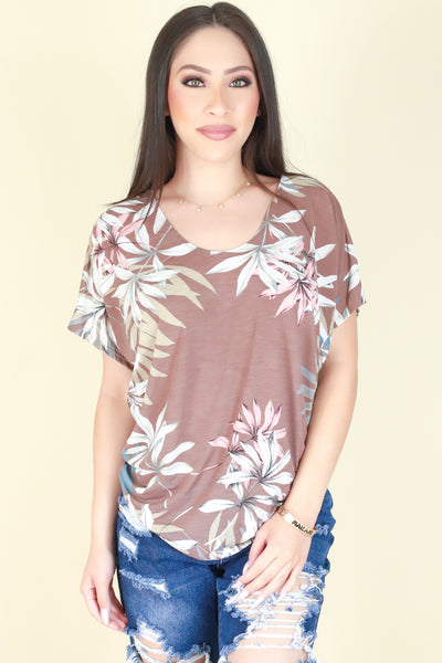 Jeans Warehouse Hawaii - SS PRINT - FALSE CLAIM TOP | By PAPERMOON/ B_ENVIED