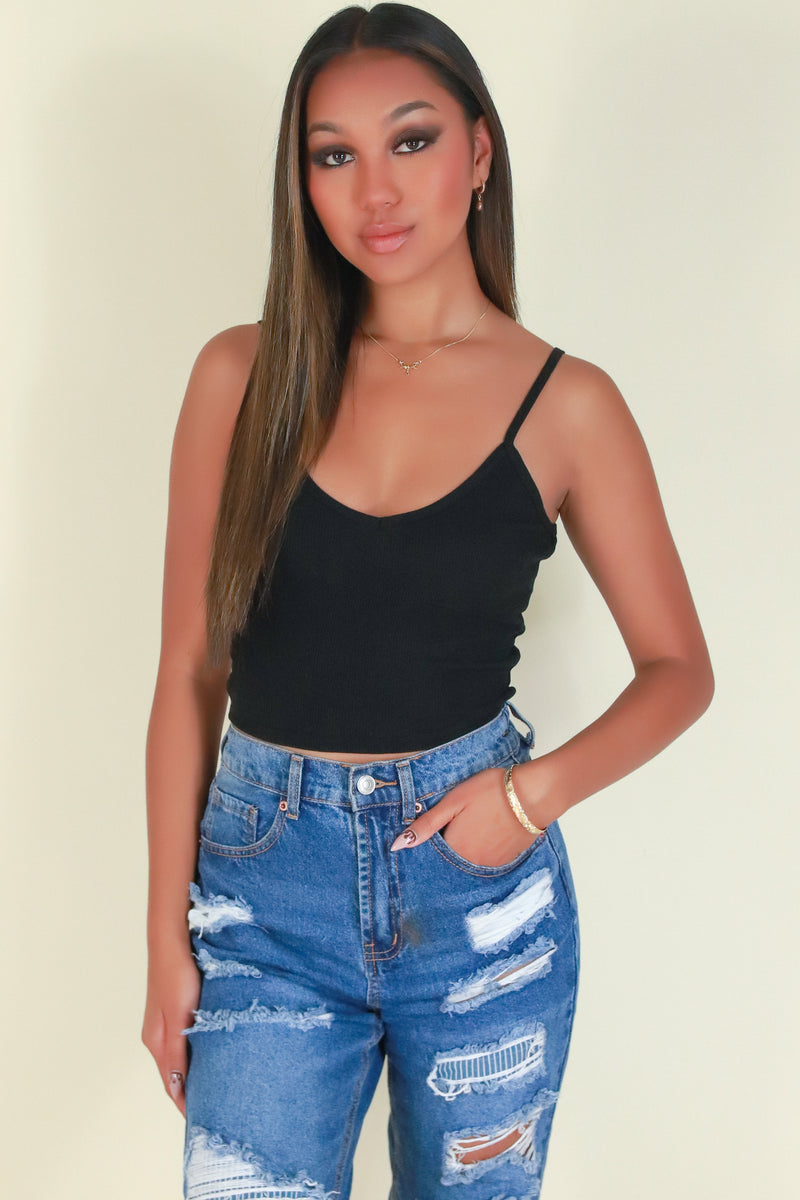 Jeans Warehouse Hawaii - TANK/TUBE SOLID BASIC - JUST FORGET IT TOP | By SHINE IMPORTS /BOZZOLO
