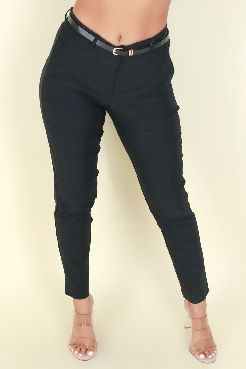 Jeans Warehouse Hawaii - DRESSY WORK PANT/CAPRI - SEAL THE DEAL PANTS | By CHOCOLATE USA