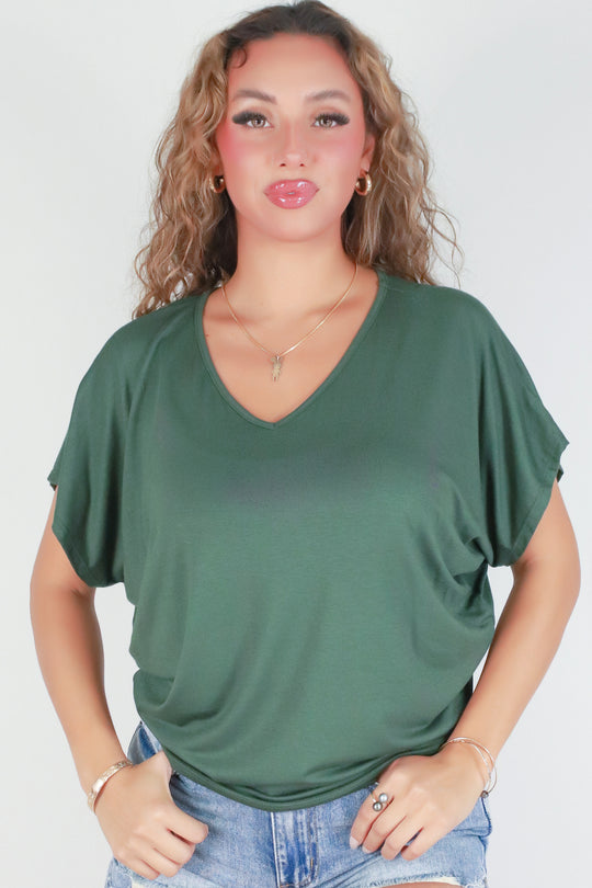 AT IT AGAIN DOLMAN TOP