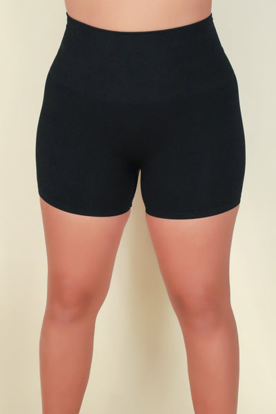 Jeans Warehouse Hawaii - PLUS Knit Shorts - ISN'T IT IRONIC SHORTS | By CRESCITA APPAREL/SHINE I