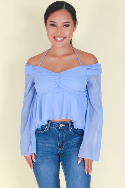 Jeans Warehouse Hawaii - LS CASUAL SOLID - HAPPY ENDING TOP | By ALMOST FAMOUS