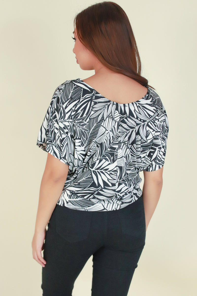 Jeans Warehouse Hawaii - SS PRINT - OUT OF CONTROL DOLMAN TOP | By PAPERMOON/ B_ENVIED