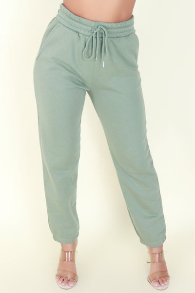 Jeans Warehouse Hawaii - ACTIVE KNIT PANT/CAPRI - SHE WON'T JOGGERS | By AMBIANCE APPAREL