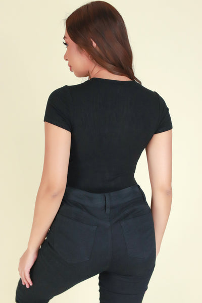 Jeans Warehouse Hawaii - Bodysuits - MIXED SIGNALS BODYSUIT | By CRESCITA APPAREL/SHINE I