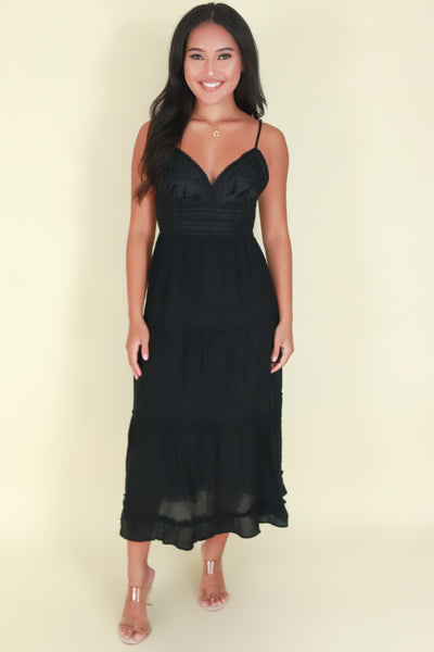 Jeans Warehouse Hawaii - S/L LONG SOLID DRESSES - LEAVE HIM BEHIND DRESS | By STYLE MELODY