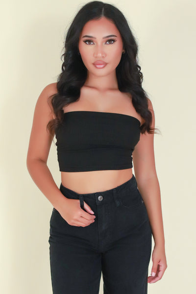 Jeans Warehouse Hawaii - TANK/TUBE SOLID BASIC - HEARTLESS CROP TOP | By SHINE IMPORTS /BOZZOLO