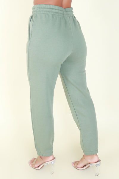 Jeans Warehouse Hawaii - ACTIVE KNIT PANT/CAPRI - SHE WON'T JOGGERS | By AMBIANCE APPAREL