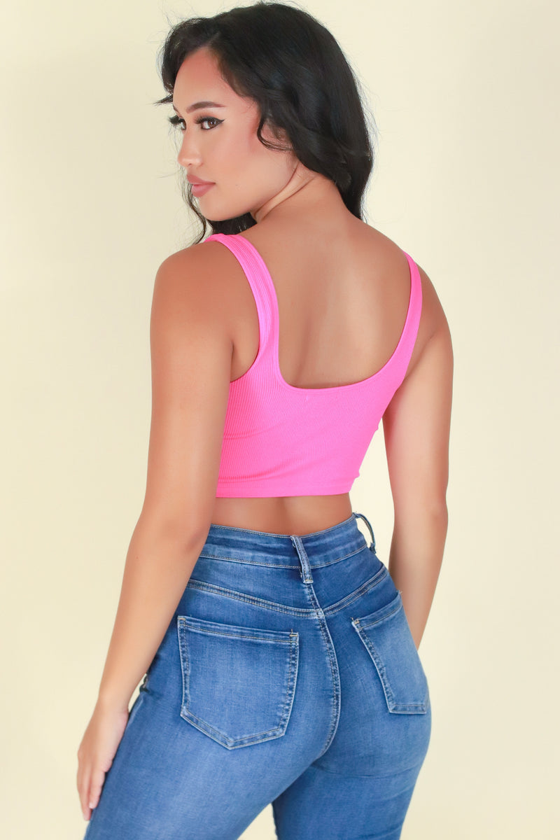 Jeans Warehouse Hawaii - TANK/TUBE SOLID BASIC - THINK ABOUT IT CROP TOP | By CRESCITA APPAREL/SHINE I