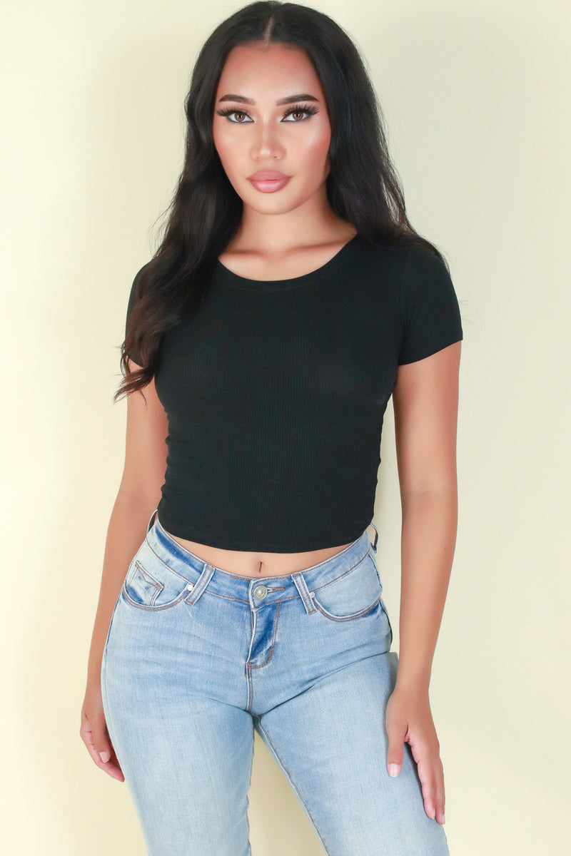 Jeans Warehouse Hawaii - S/S SOLID BASIC - IMAGINE THAT TOP | By POPULAR 21