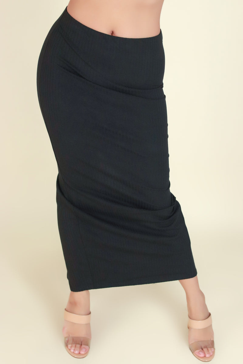Jeans Warehouse Hawaii - KNIT LONG SKIRT - TAKE YOUR PICK SKIRT | By HEART & HIPS