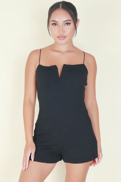 Jeans Warehouse Hawaii - SOLID CASUAL ROMPERS - SEE YOU SOON ROMPER | By HEART & HIPS