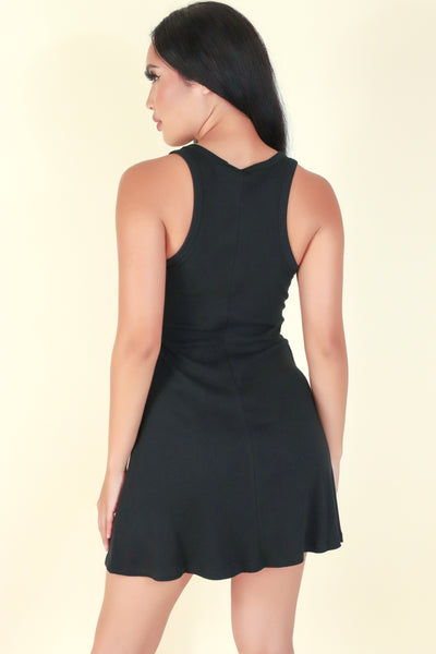 Jeans Warehouse Hawaii - S/L SHORT SOLID DRESSES - DO BETTER DRESS | By AMBIANCE APPAREL