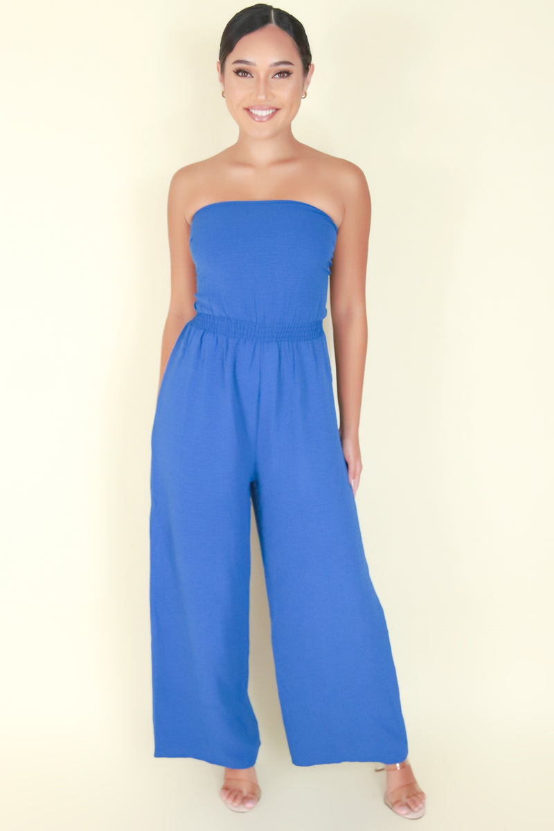 Jeans Warehouse Hawaii - SOLID CASUAL JUMPSUITS - ASK ME JUMPSUIT | By TIMING