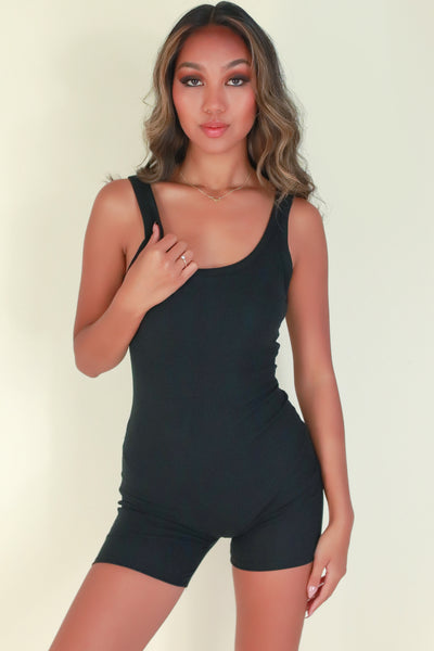 Jeans Warehouse Hawaii - SOLID CASUAL ROMPERS - FEELING LUCKY ROMPER | By HEART & HIPS
