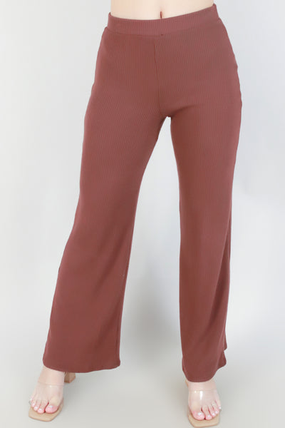 Jeans Warehouse Hawaii - MATCHING SEPARATES - SNOW BUNNY FLARED PANTS | By Kali Fashions, LLC
