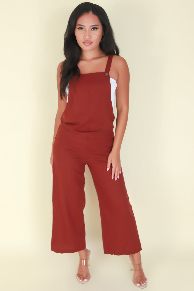 Jeans Warehouse Hawaii - SOLID CASUAL JUMPSUITS - DON&