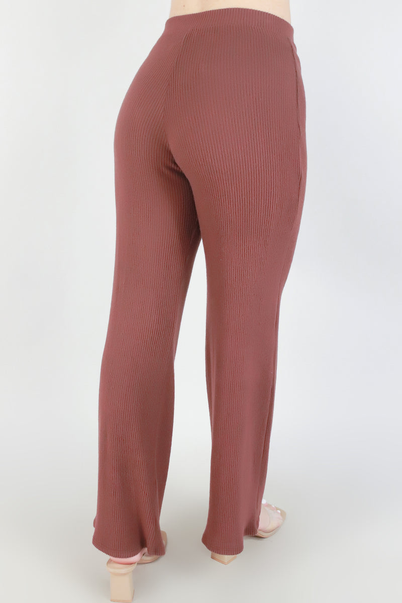 Jeans Warehouse Hawaii - MATCHING SEPARATES - SNOW BUNNY FLARED PANTS | By Kali Fashions, LLC