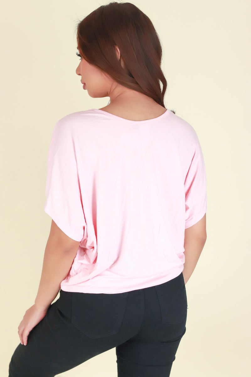 Jeans Warehouse Hawaii - SS CASUAL SOLID - SAIL AWAY TOP | By ADARA