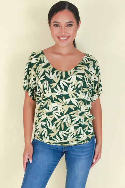 Jeans Warehouse Hawaii - SS PRINT - ISLAND STYLE DOLMAN TOP | By PAPERMOON/ B_ENVIED