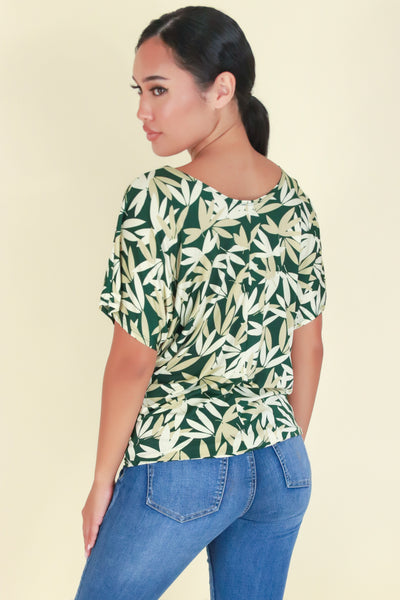 Jeans Warehouse Hawaii - SS PRINT - ISLAND STYLE DOLMAN TOP | By PAPERMOON/ B_ENVIED