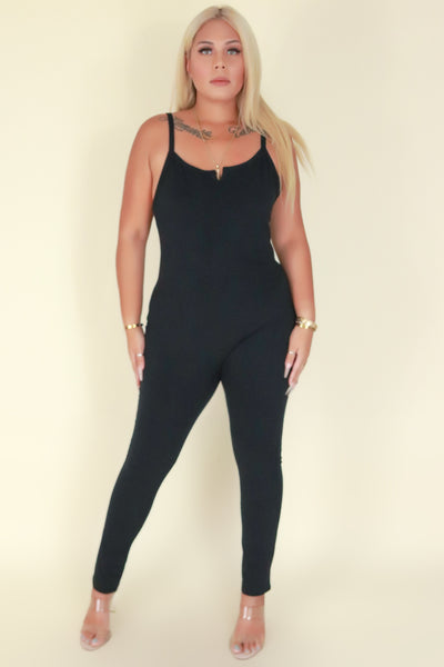 Jeans Warehouse Hawaii - PLUS SOLID JUMPSUITS - GET IT JUMPSUIT | By POPULAR 21