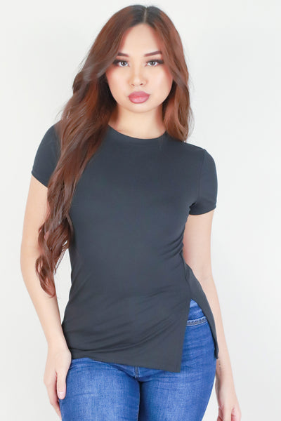 Jeans Warehouse Hawaii - SS CASUAL SOLID - DON'T ENTERTAIN IT TOP | By POPULAR 21