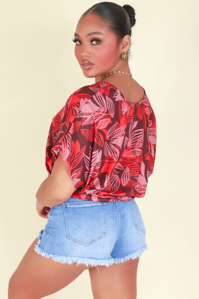 Jeans Warehouse Hawaii - SS PRINT - LIVE FREELY TOP | By LUZ