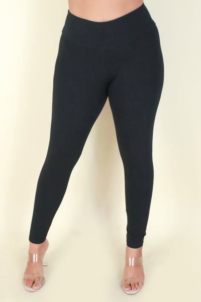 Jeans Warehouse Hawaii - PLUS LEGGINGS - ALWAYS RIGHT LEGGINGS | By AMBIANCE APPAREL