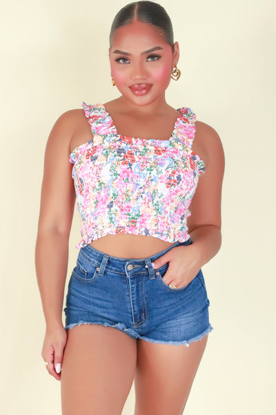 Jeans Warehouse Hawaii - TANK PRINT WOVEN CASUAL TOPS - RISE AND SHINE TOP | By ULTIMATE OFFPRICE
