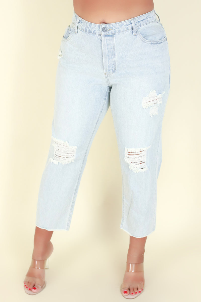 Jeans Warehouse Hawaii - PLUS Denim Jeans - POPPING BOYFRIEND JEANS | By ULTIMATE OFFPRICE